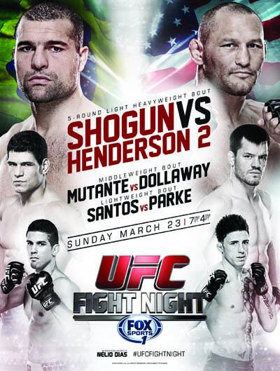 Watch Replay UFC Fight Night: Shogun vs. Henderson 2 Full Show Online