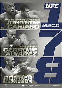 Watch Replay UFC 178 Main Card Full Show Online