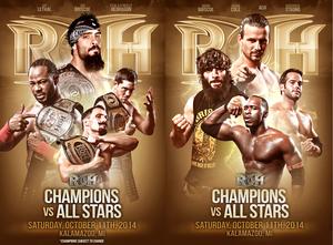 Watch Replay ROH Champions vs All Stars 2014 Full Show Online