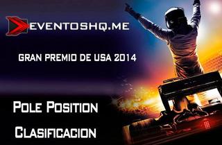 Repeticion Formula 1 GP USA - Pole Position 2014 Español Latino