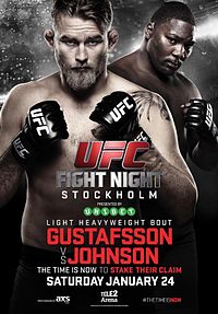 Watch Replay UFC on Fox: Gustafsson vs. Johnson Main Card Full Show Online
