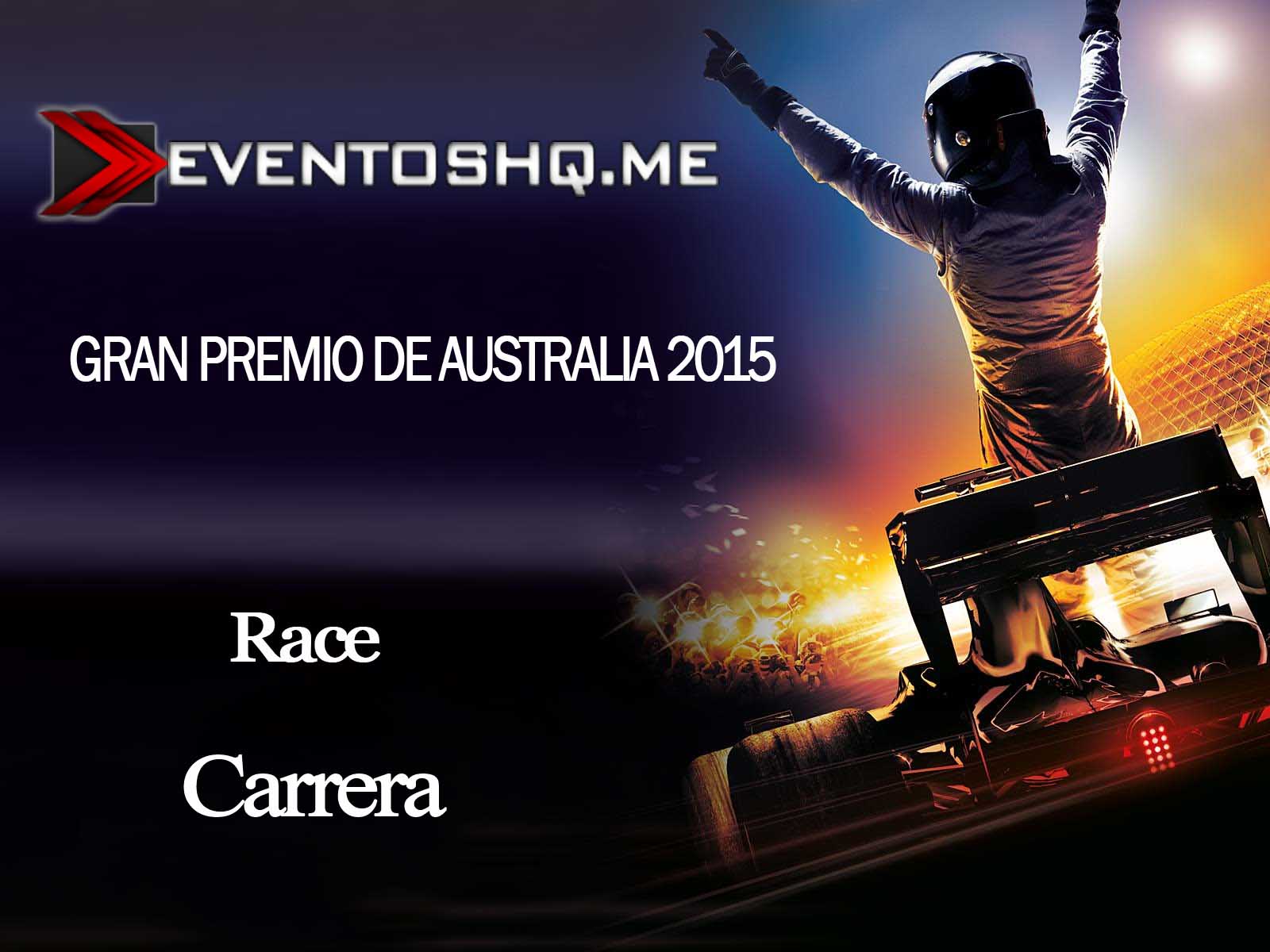 Repeticion Formula 1 GP Australia Carrera 2015 Español Latino