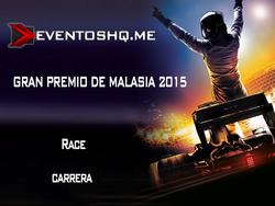 Repeticion Formula 1 GP Malasia Carrera 2015 Español Latino