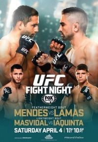 Watch Replay UFC Fight Night: Mendes vs. Lamas Main Card Full Show Online