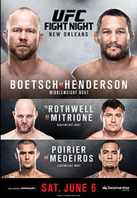 Watch Replay UFC Fight Night: Boetsch vs. Henderson Main Card Full Show Online