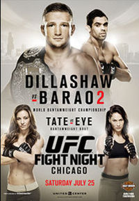 Watch Replay UFC on Fox: Dillashaw vs. Barão 2 Main Card Full Show Online