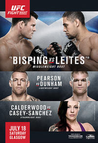 Watch Replay UFC Fight Night: Bisping vs. Leites Main Card Full Show Online