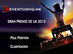 Repeticion Formula 1 GP Gran Bretaña Pole Position 2015 Español Latino