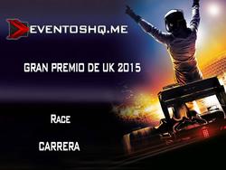 Repeticion Formula 1 GP Gran Bretaña Carrera 2015 Fox Sports Español Latino