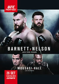 Watch Replay UFC Fight Night: Barnett vs. Nelson Main Card Full Show Online