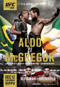 Watch Replay UFC 194: Aldo vs. McGregor Main Card Full Show Online