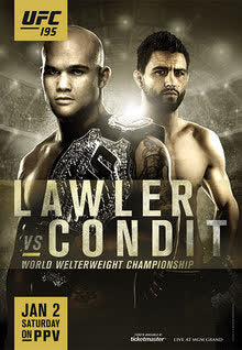 Watch Replay UFC 195: Lawler vs. Condit Main Card Full Show Online