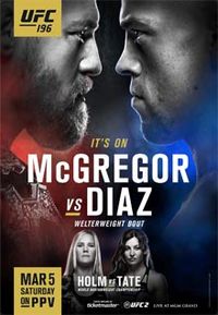 Watch Replay UFC 196 McGregor vs Diaz Main Card Full Show Online