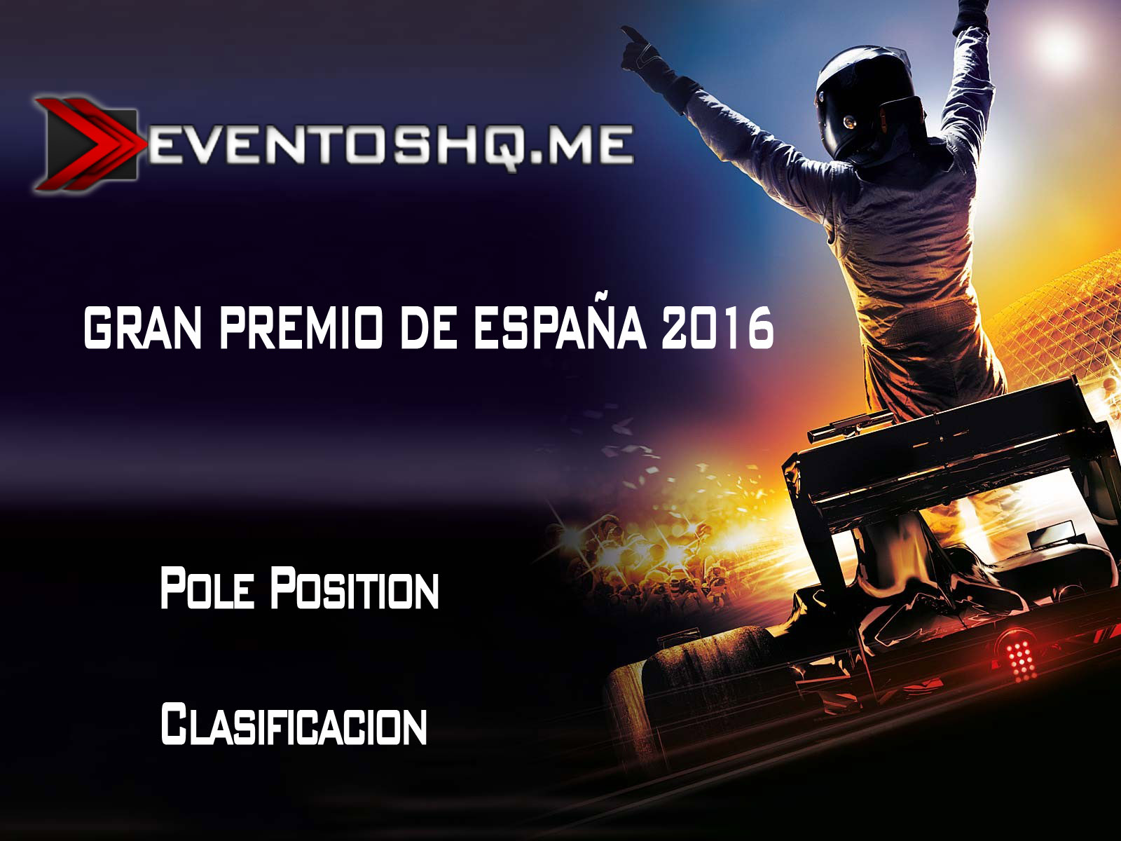 Repeticion Formula 1 GP España Pole Position 2016 Español Latino