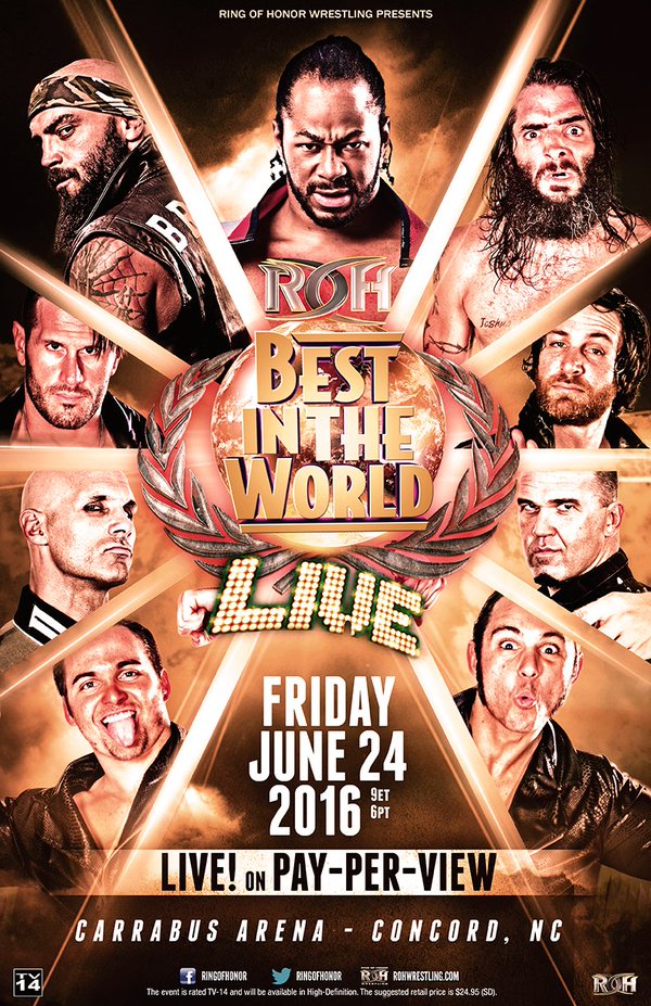 Watch Replay ROH Best in the World 2016 English Full Show Online